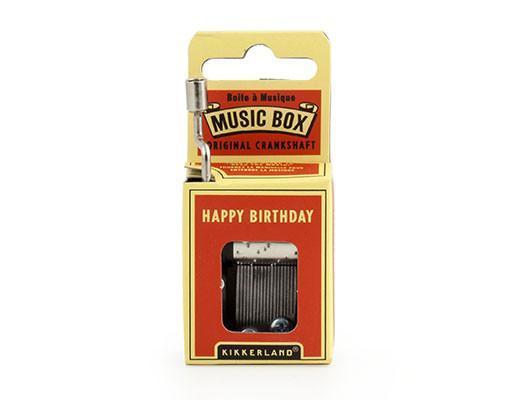 Kikkerland: Miniature music box -Birthday Gift Hong Kong