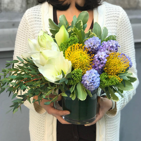 easter amaryllis floral arrangement hong kong | BYDEAU