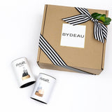 Rivsalt Gift Box with the classic himalayan salt and the liquorice