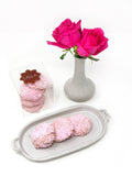 pink roses lalla morrocan cookies mothers day gift same day delivery hong kong