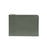 MISCHA green leather pouch | Christmas Gift Ideas | BYDEAU