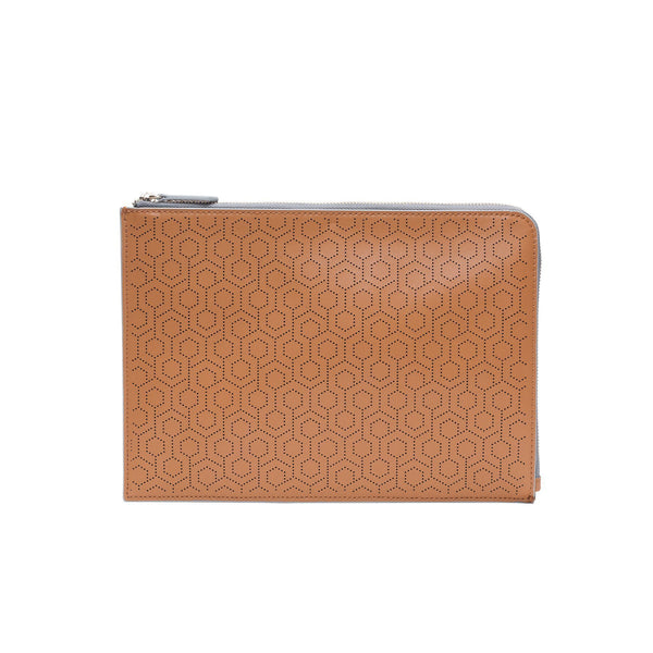 MISCHA Folio Pouch + Flowers | Oak