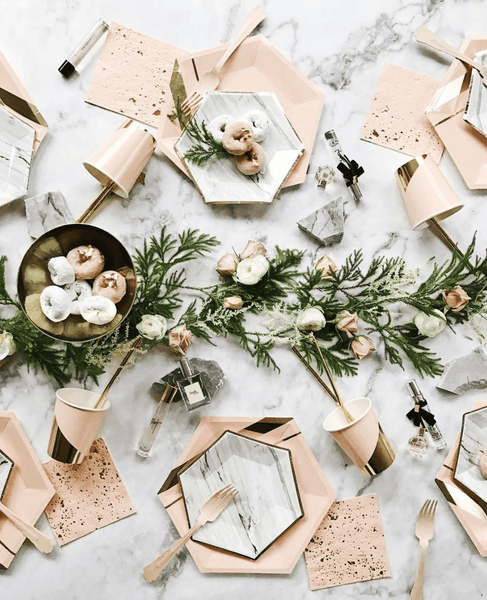 Harlow & Grey Goddess Collection Table Setting