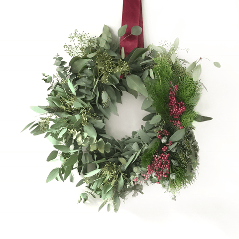 Christmas wreaths | Eucalyptus wreaths | BYDEAU
