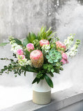 protea pink flowers mothers day same day delivery hong kong