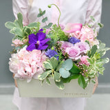 hydrangeas orchid rose fresh flowers BYDEAU 