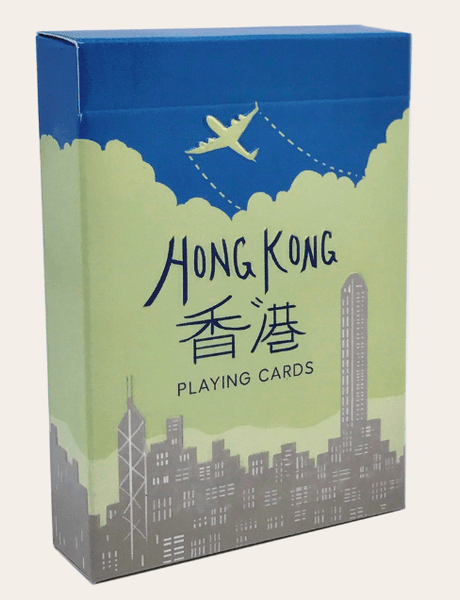 hong kong gift box playing cards