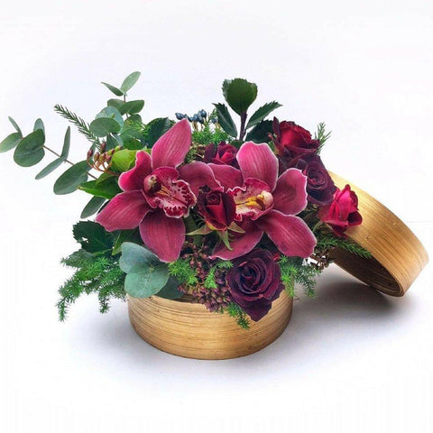 Christmas Flower Bouquet | The Sugar Plum BYDEAU
