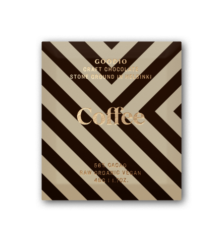 "Goodio 53% coffee flavoured dark chocolate¦BYDEAU"