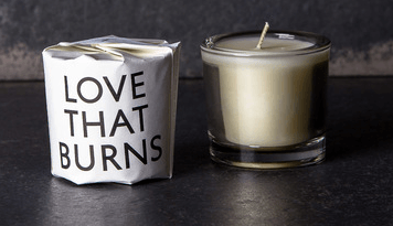 Tatine: Scented votive candle "Love That Burns" - Hong Kong