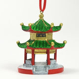 Hong Kong pagoda style christmas tree decoration Gift Hong Kong