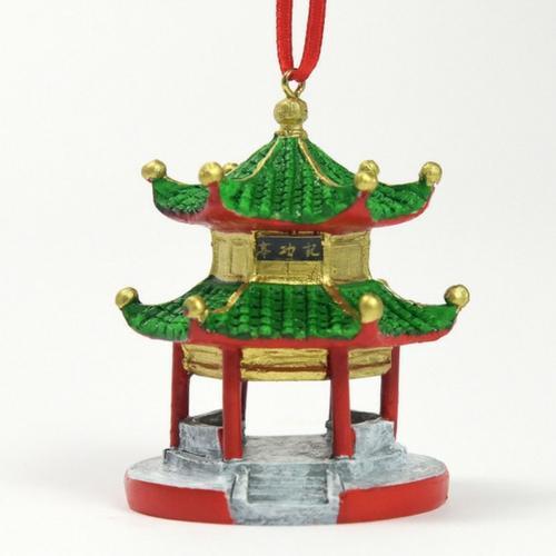 Hong Kong pagoda style christmas tree decoration Gift Hong Kong