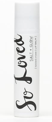 Salt + Glow: "So Loved" tinted lip balm - Hong Kong