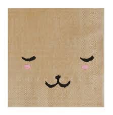Oh my Bear Harlow and Grey napkin
